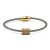 Two-Tone-Plated-with-Crystal-Cable-Bracelets-2 Tones