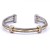 Two-tone-Plated-Cable-Bracelets-2 Tones