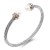 2-Tones-Plated-Cable-Cuff-Bracelets-with-Pearl-2 Tones