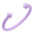 5MM-Purple-Color-brass-metal-cable-bracelets-Purple