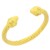 7MM-Yellow-Color-brass-metal-cable-bracelets-Yellow