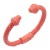 7MM-Orange-Color-brass-metal-cable-bracelets-Orange