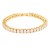 7''-Gold-PlatedTennis-Bracelets-with-4mm-Heart-Shape-CZ-Gold