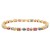 Multi-Color-CZ-with-Gold-Plated-7"-Tennis-Bracelets-Gold