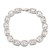 Rhodium-Plated-With-Clear-CZ-Tennis-Bracelets,-7"-Rhodium