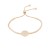 Gold-Plated-With-Cubic-Zirconia-Sliding-Adjustable-Circle-Shaped-Lariat-Bracelets-Gold