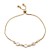 Gold-Plated-CZ-Lariat-Bracelet-With--Mother-Of-Pearl-Gold