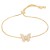 Gold-Plated-with-Butterfly-Lariat-Bracelets-Gold