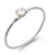 Two-Tone-With-Clear-Stone-3MM-Cable-Cuff-Bracelets-Clear