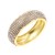 Gold-Plated-with-Clear-Cubic-Zirconia-Glitter-Hinged-Bangle-Bracelets-Gold