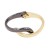 Gold-&-Black-Plated-with-Enamel-Hinged-Bangles-Gold Black