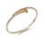Gold-Plated-With-Clear-Crystal-Nail-Shape-Bangles-Gold