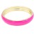 Gold-Plated-With-Pink-Color-Enamel-Hinged-Bangles-Bracelets-Pink