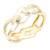 Gold-Plated-Hinged-Bangle-Bracelets-Gold