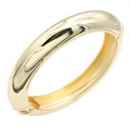 Gold Plated Hinged Bangle Bracelets