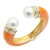 Gold-Plated-With-Light-OR-Color-Enamel-Hinged-Bangles-Bracelets-Gold