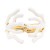 Gold-Plated-With-White-Color-Enamel-Hinged-Bangles-Bracelets-Gold