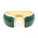 Gold Plated With Green Color Enamel Hinged Bangles Bracelets Gold Plated With Green Color Enamel Hinged Bangles Bracelets