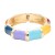 Gold-Plated-With-Multi-Color-Enamel-Hinged-Bangles-Bracelets-Gold
