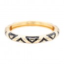 Gold Plated With Red Color Enamel Hinged Bangles Bracelets Gold Plated With Red Color Enamel Hinged Bangles Bracelets