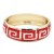 Gold-Plated-Red-Enamel-Hinged-Bangle-Red