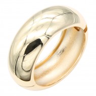 Gold Plated Hinged Bangle Bracelets