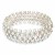 Rhodium-Plated-With-AB-Crystal-Stretch-Bracelets-Tennis-5-Row-Rhinestone-Bridal-Evening-Party-Jewelry-For-Woman-Bangle-Silver AB