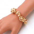 Rose Gold Plated Stretch Bracelets