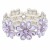 Rhoidum-Plated-Flower-Stretch-Bracelets-with-Purple-Glass-Rhodium Purple