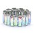Rhodium-Plated-With-AB-Color-Glass-Stretch-Bracelets-Silver AB