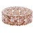 Rose-Gold-Plated-with-Peach-Glass-Stretch-Bracelets-Peach