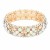 Gold-Plated-WIth-AB-Crystal-Stretch-Bracelets-Gold AB