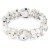Rhodium-Plated-Stretch-Bracelet-with-Clear-Crystal-Rhodium Clear