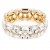 Gold-Plated-Stretch-Bracelet-with-Clear-Crystal-Gold Clear