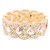 Gold-Plated-With-AB-Crystal-Stretch-Bracelet-Gold AB