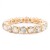 Gold-Plated-With-Topaz-Crystal-Stretch-Bracelet-Gold