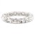 Rhodium-Plated-With-Clear-Crystal-Stretch-Bracelets-Rhodium