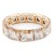 Gold-Plated-With-Topaz-Crystal-Stretch-Bracelet-Gold