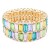 Gold-Plated-With-Multi-Crystal-Stretch-Bracelet-Gold