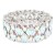 Rhodium-Plated-With-Clear-AB-Crystal-Stretch-Bracelets-Rhodium