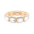 Gold-Plated-With-Clear-Crystal-Stretch-Bracelets-Gold