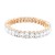 Gold-Plated-With-Clear-Crystal-Stretch-Bracelets-Gold