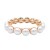 Gold-Plated-With-12mm-Pearl-Stretch-Bracelets-Gold