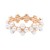 Gold-Plated-With-7-mm-Square-Pearl-Stretch-Bracelets-Gold