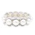 Rhodium-Color-With-Main-14mm-Square-Pearl-Stretch-Bracelets-Rhodium