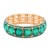 Stretch-Bracelets.-Gold-With-Green-Gold