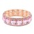 Stretch-Bracelets-.Rose-Gold-With-Pink-Rose Gold