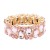 Stretch-Bracelets.-Gold-With-Pink-Gold
