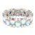 Stretch-Bracelets.-Silver-AB-Color-Rhodium