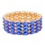 Stretch-Bracelets.-Gold-With-Blue-AB-Blue